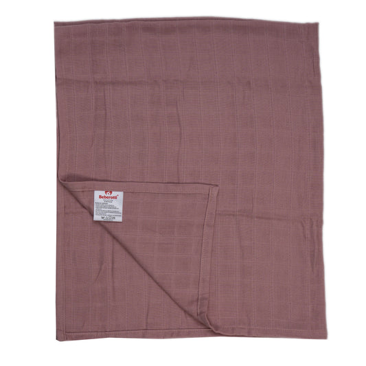 Musselin Baby-Tücher aus 100 % Baumwolle – 2-lagig, 75 × 90 cm (2er-Set)