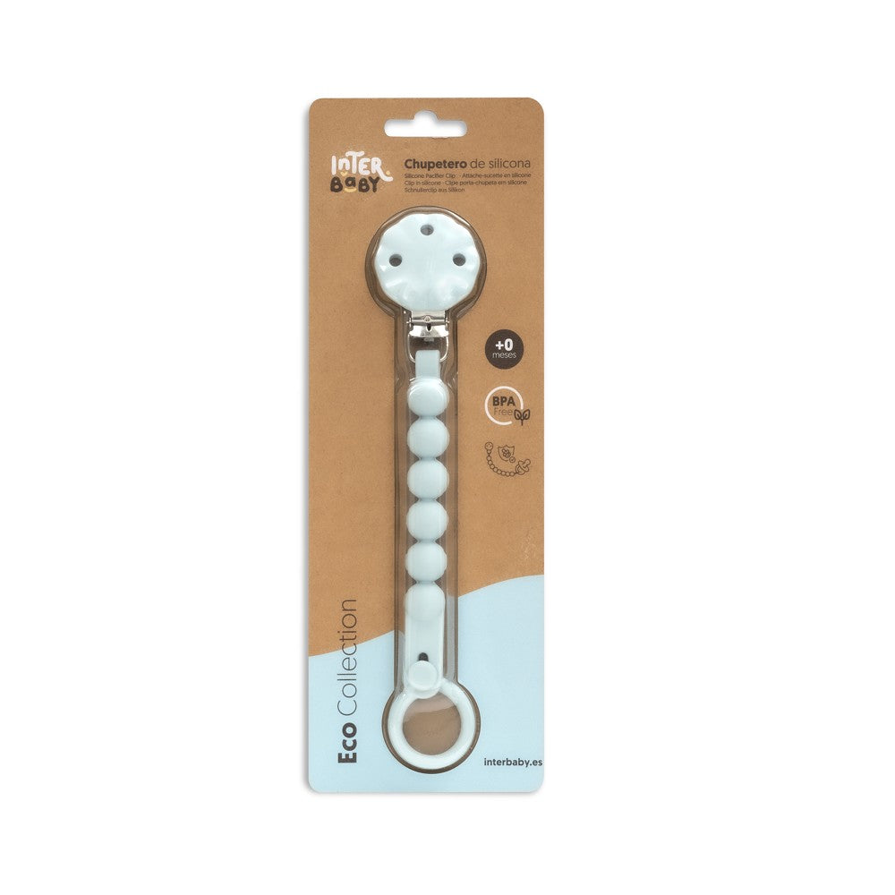 3-teiliges Baby-Bettwäsche-Set 60×120 cm Elefant (Blau/Weiß) aus Baumwolle