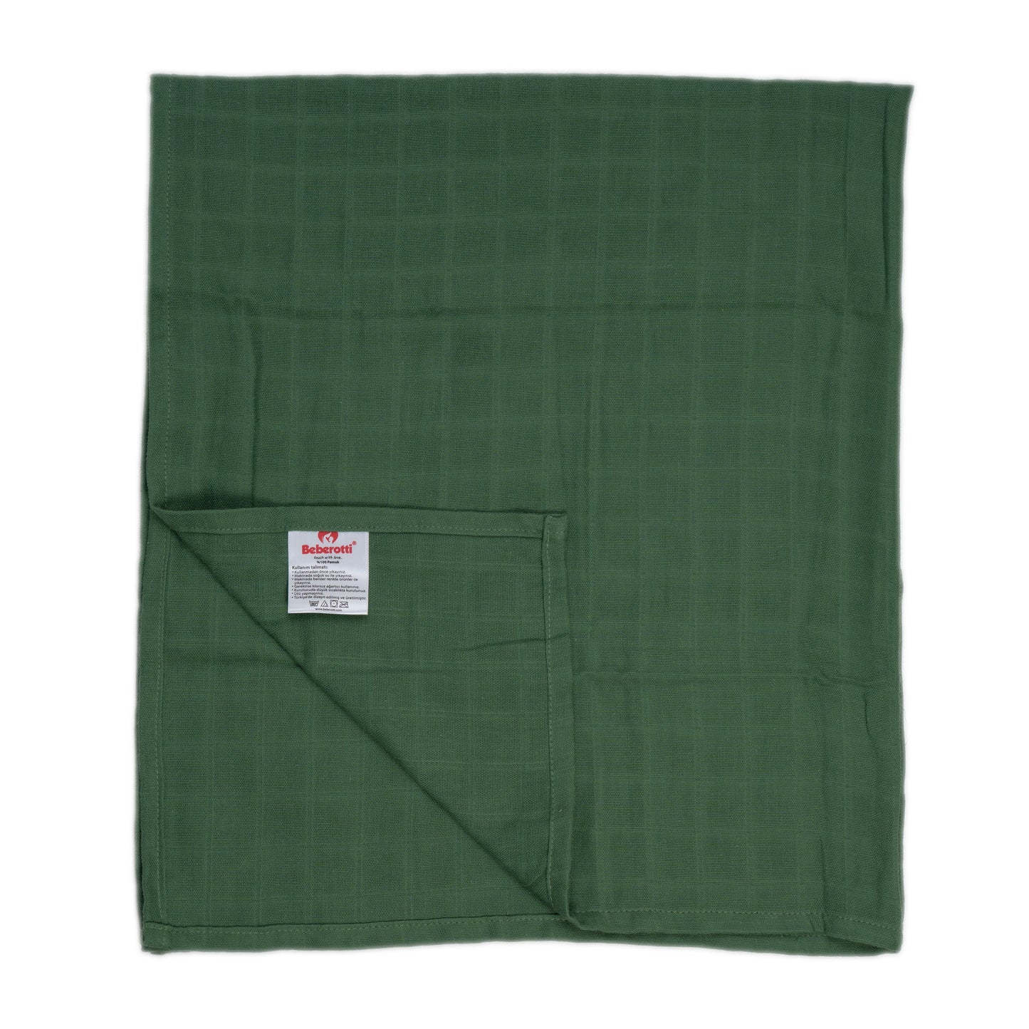 Musselin Baby-Tücher aus 100 % Baumwolle – 2-lagig, 75 × 90 cm (2er-Set)