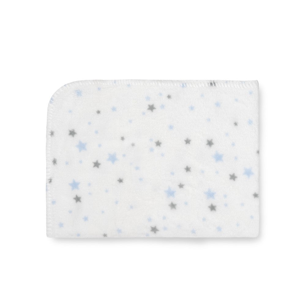 Baby Geschenkset – Decke & Plüschtier „Estrella Conejo“ – Blau