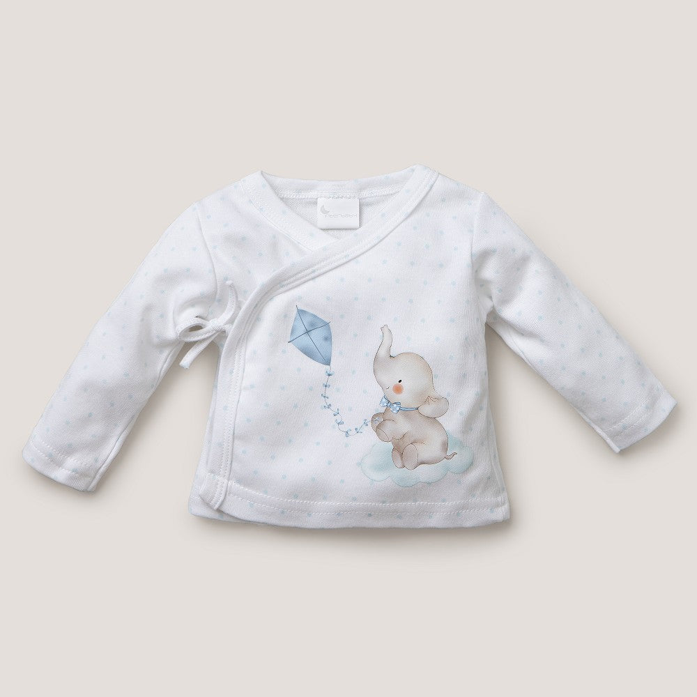 Baby Set 5-teilig – Elefante Blau (0–6 Monate)
