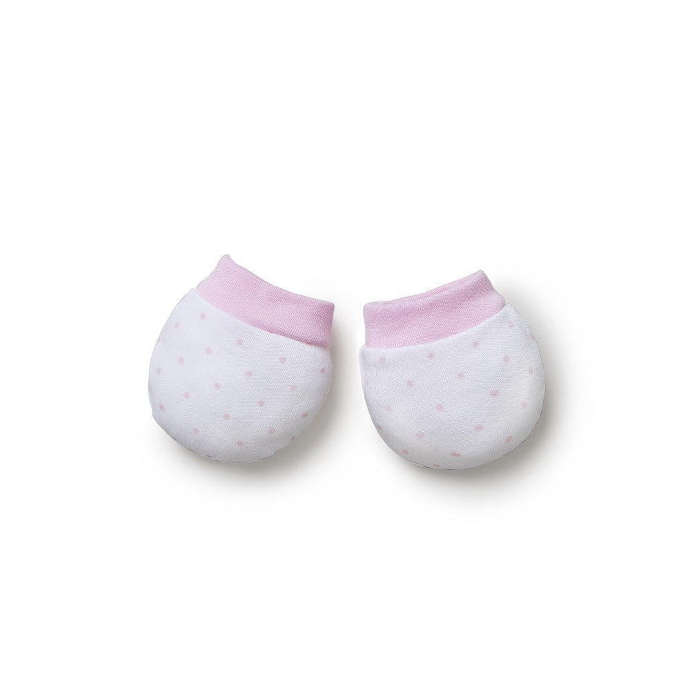 Baby Set 5-teilig für Neugeborene (0–6 Monate) – Baumwolle – Elefante – Rosa